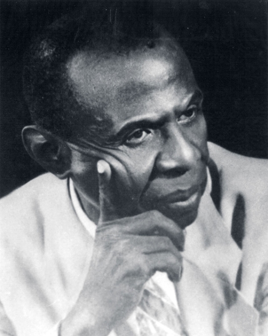 Portrait of Haitian intellectual Jean Price-Mars. October 1956. Image Courtesy of: Centre International de Documentation et d’Information Haitienne, Caribéenne et Afro-Canadienne (CIDIHCA) Archives. 